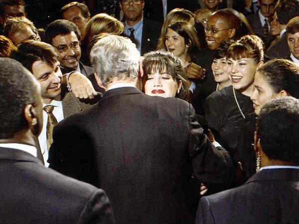 In Pics: Lewinsky- Clinton scandal
