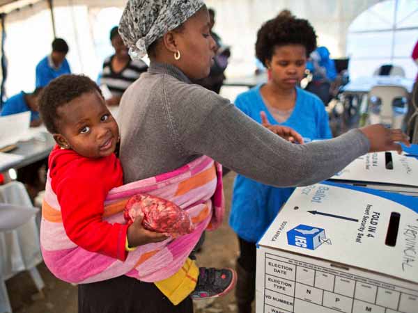 South Africa votes 