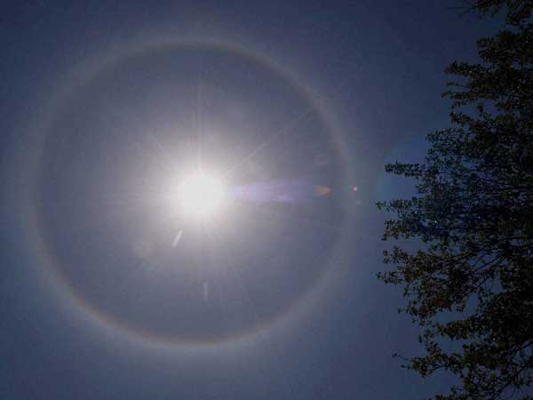 A rare celestial phenomenon known as a Nimbus