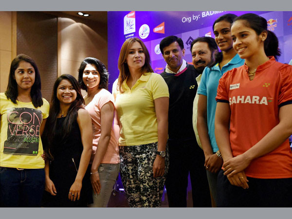 Saina Nehwal, PV Sindhu, Jwala Gutta, Ashwini Ponappa 