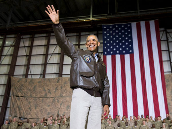 Obama in Afghanistan 