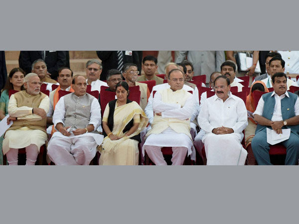 Newly sworn-in Prime Minister Narendra Modi