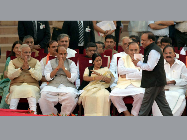 Newly sworn-in Prime Minister Narendra Modi