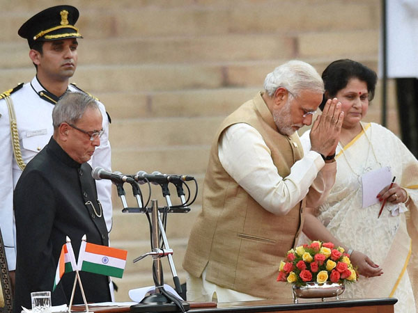 President Pranab Mukherjee, Prime Minister Narendra Modi