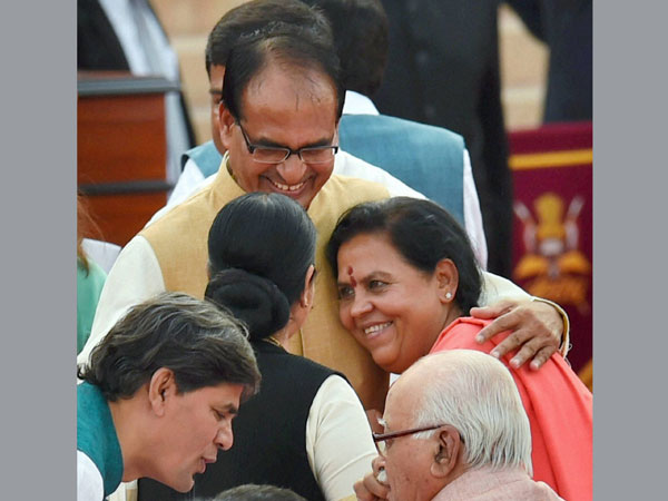 Madhya Pradesh CM Shivraj Chouhan, Sushma Swaraj and Uma Bharti