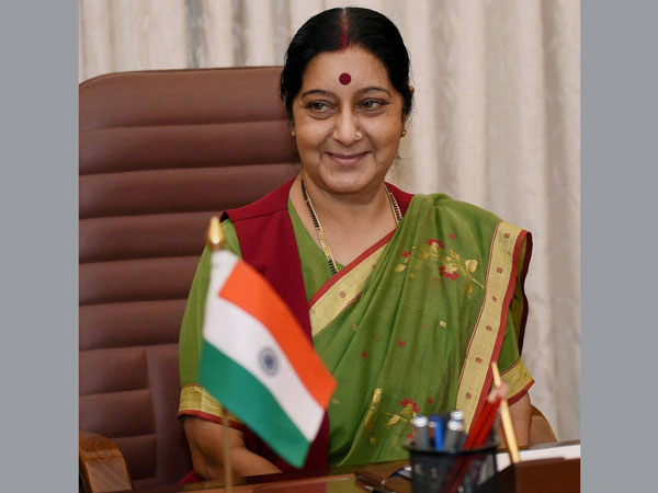 Sushma Swaraj takes charge as the Minister of External Affairs