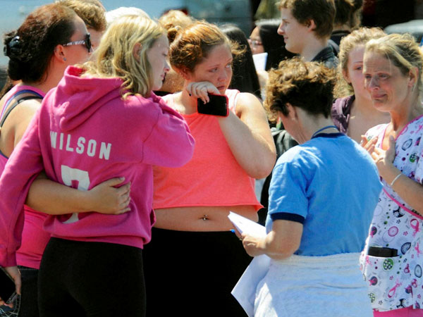 Shooting in Oregon school 