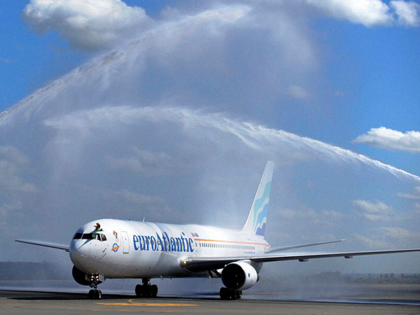 Portugese players receive a warm welcome 