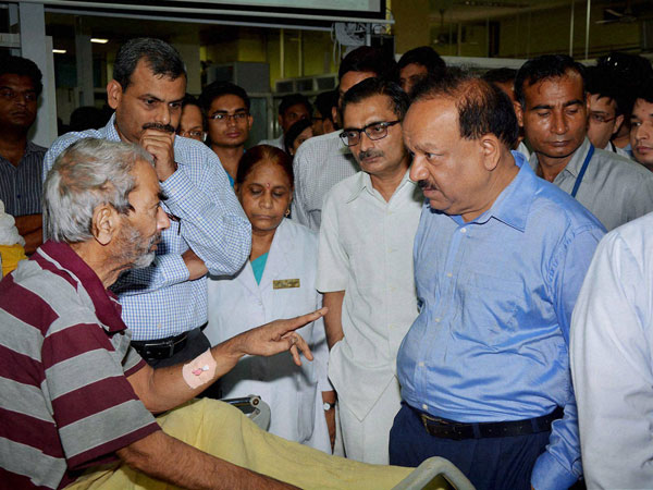 Union Minister for Health and Family Welfare, Harsh Vardhan