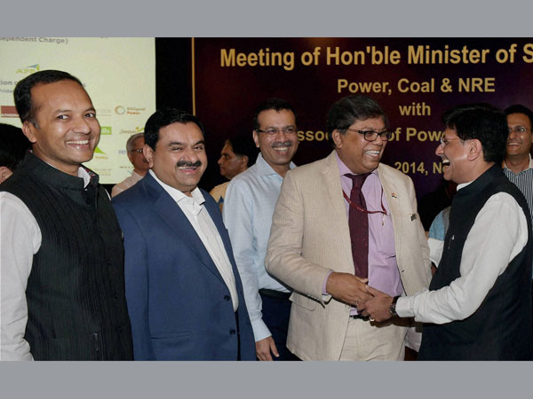 Power Minister Piyush Goyal with NTPC CMD Arup Roy Choudhury