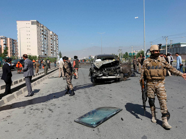 Suicide bomb attack in Kabul 