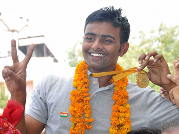 Ghanshyam Singh, player of Team India Throwball 
