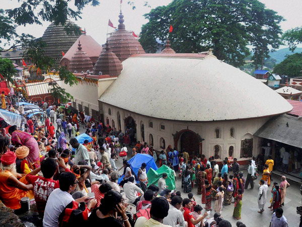 Devotees gather at Kamakhya temple on the 3rd day