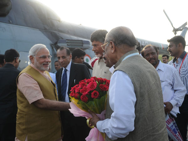 K Radhakrishnan, ISRO chairman, had earlier given a presentation on India's space programe K Radhakrishnan, ISRO chairman, had earlier given a presentation on India's space programe