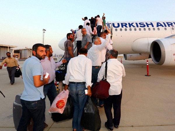 MIlitants release Turkish drivers