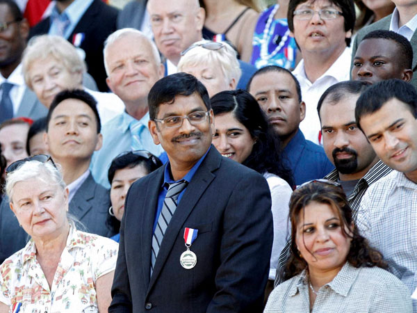 Receiving certificate of citizenship 