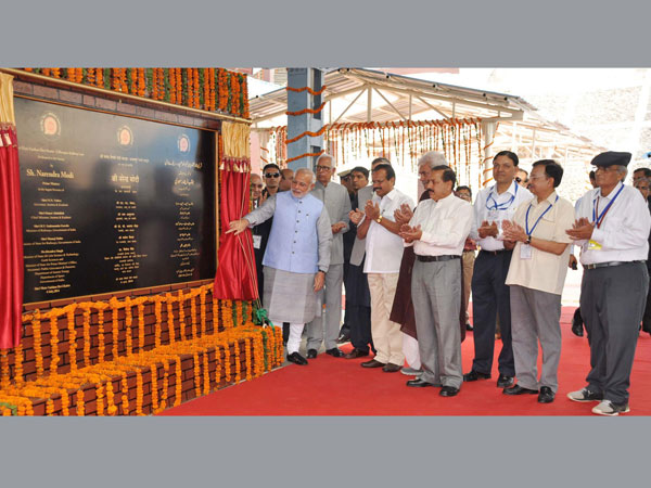 Prime Minister Narendra Modi during opening ceremony