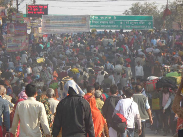 High population in India