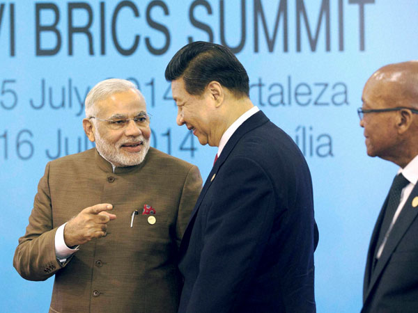 Modi at BRICS summit