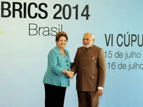 Modi at BRICS summit