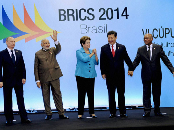 6th BRICS summit in Ceara events centre, Fortaleza in Brazil