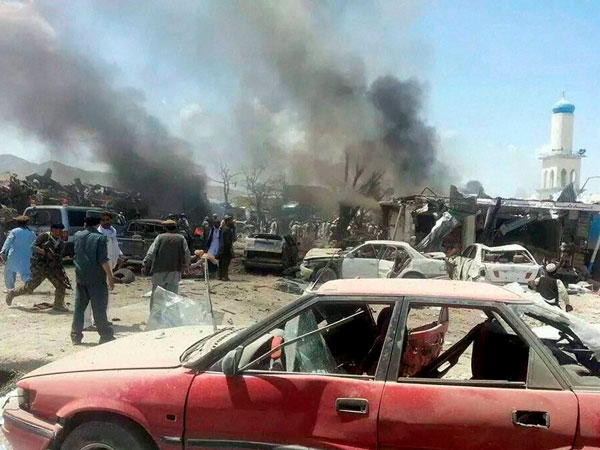 Suicide attack in Afghanistan 