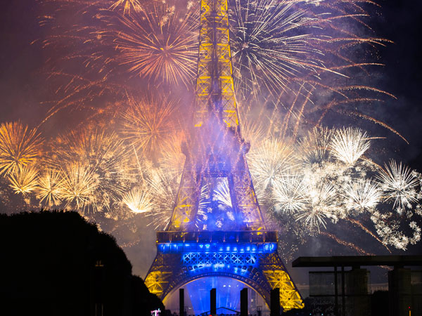 Paris celebrates Bastille Day 