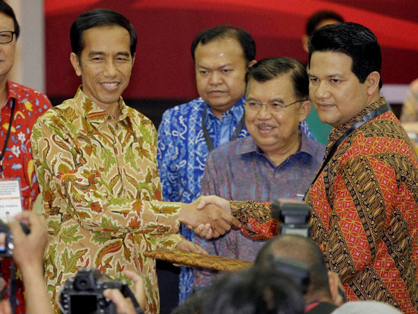 Indonesia elected President Joko Widodo