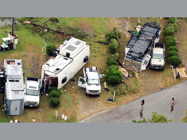 Storm hits Northampton