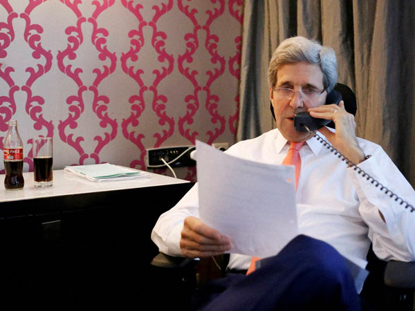 Deciding the terms of ceasefire