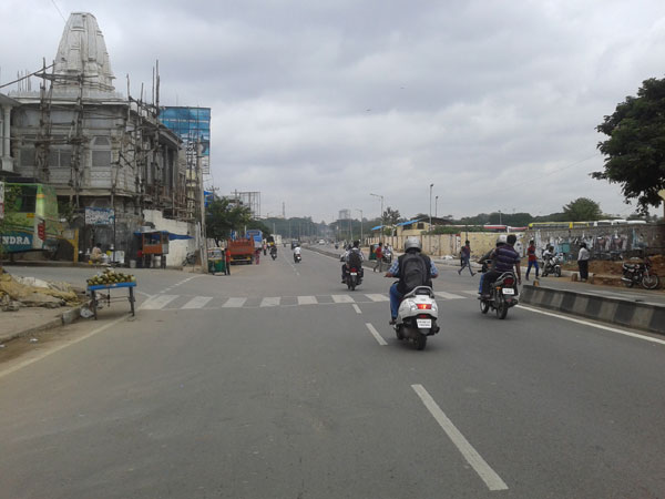 Roads turned empty on bandh day
