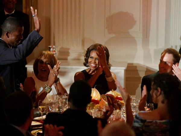 Michelle Obama meets sportspersons 