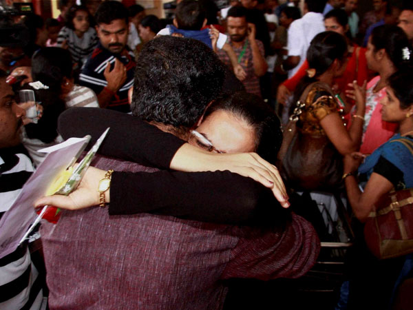 Back from the war field