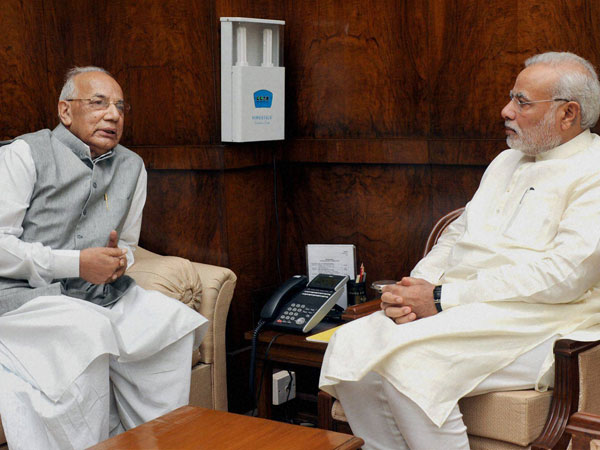 Modi meets Haryana Guv