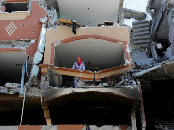 Gaza, a city of broken homes 