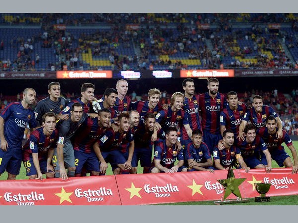 Barcelona defeats Leon in friendly match 
