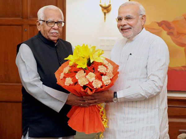 Modi meets the governor
