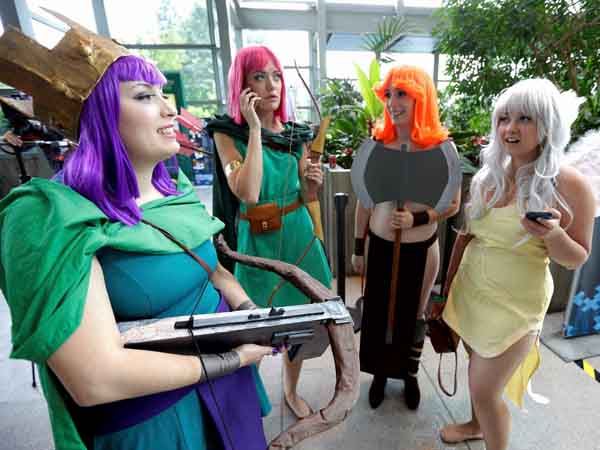 Dress up like your fav character from video games 