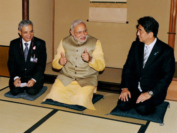 Modi welcomed the recent developments in Japan's policy