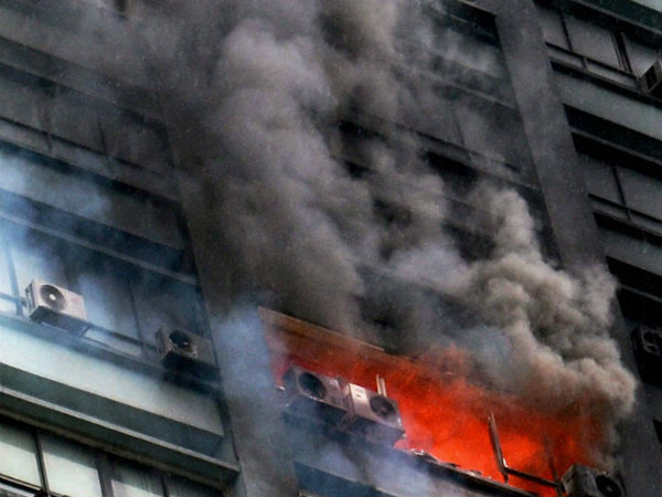 Fire in Kolkata building