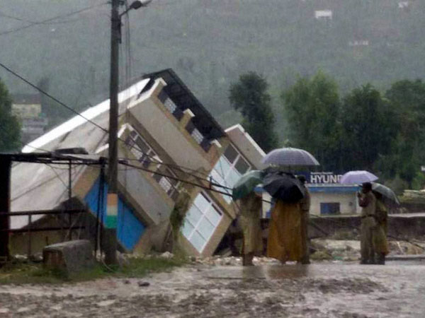 School shut, buildings destroyed