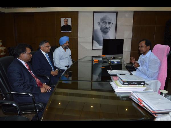 When KCR met TCS CEO