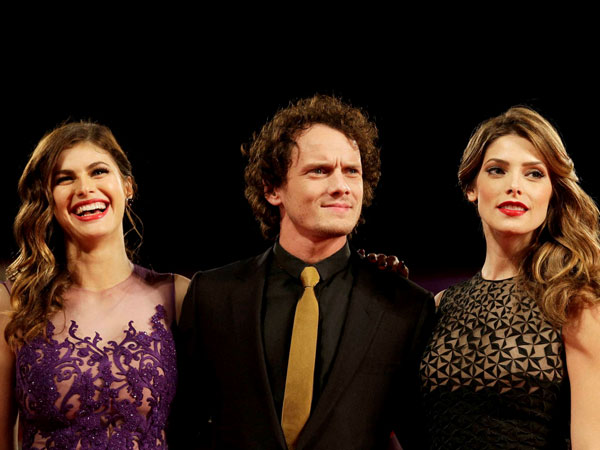 Actors arrive for film screening in Venice 