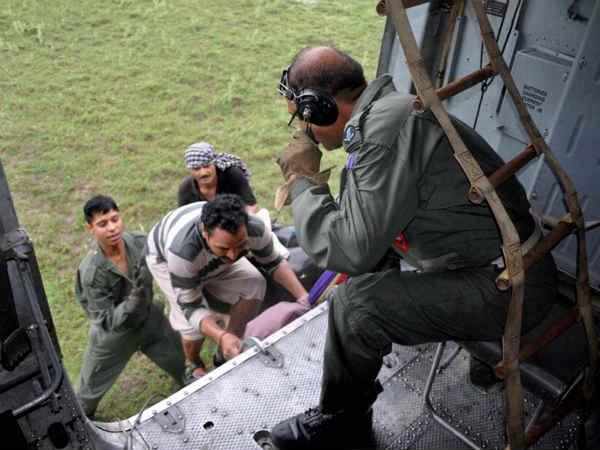 Water enters in Relief camps