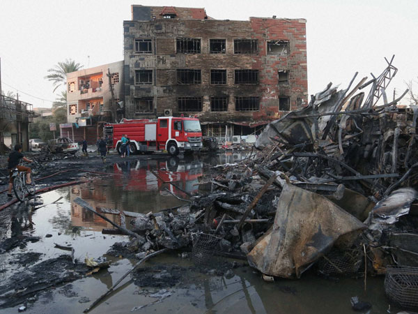 Double car bomb attacks rocks Baghdad