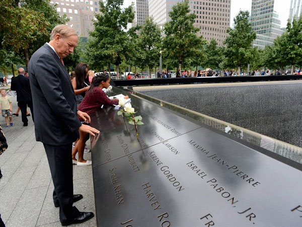 Americans remember 9/11 attacks