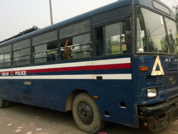 The polling for the student unions of Delhi University