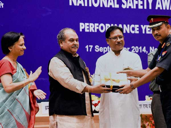 National Safety Award 2012 to 509 Army Base Workshop