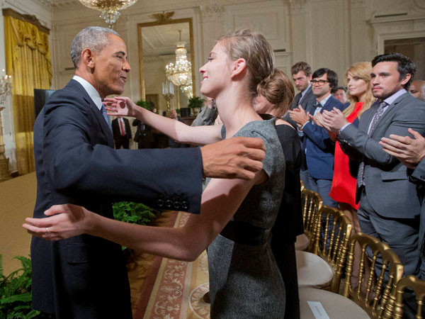 Obama launches campaign about campus sexual assault 