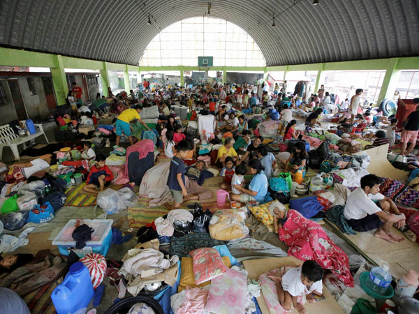 Philippine reeling under storm